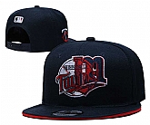 Minnesota Twins Team Logo Adjustable Hat YD (3),baseball caps,new era cap wholesale,wholesale hats